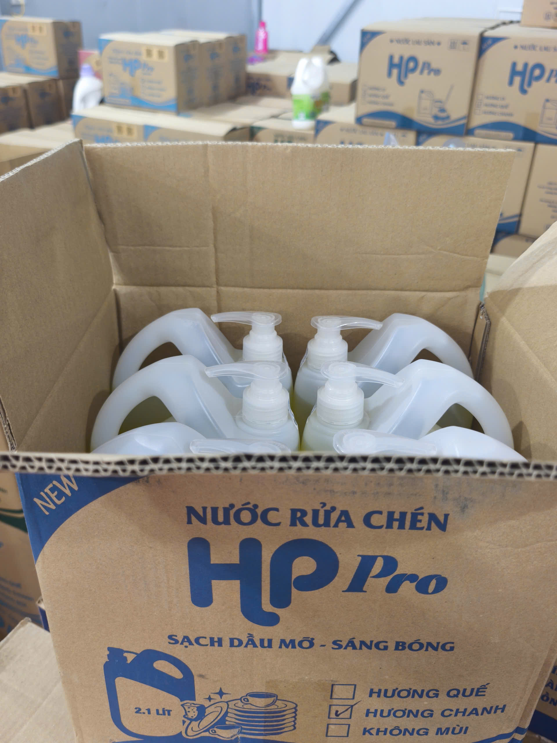 Nước rửa chén HP Pro Hương Chanh - Ảnh 4