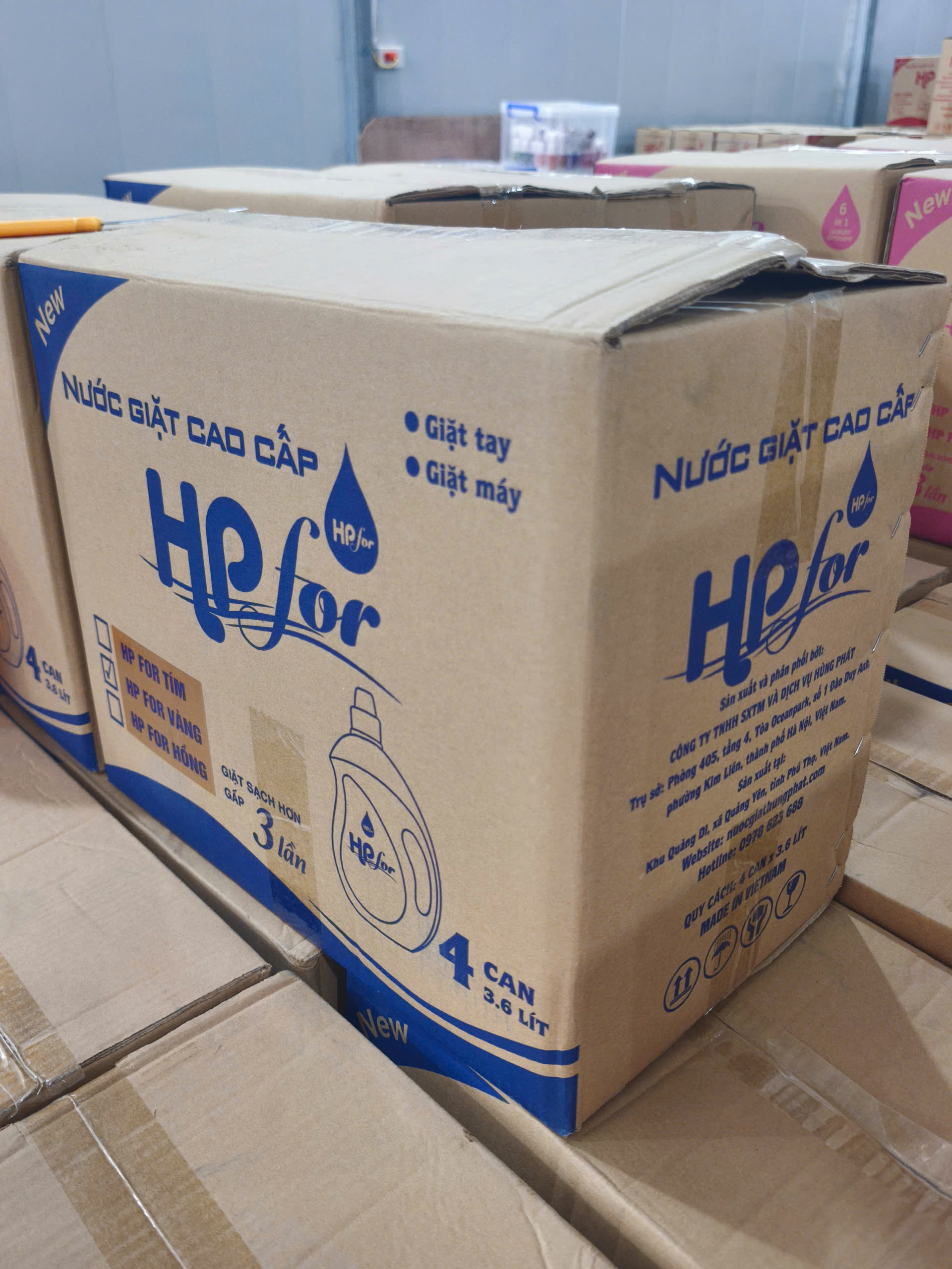 Nước Giặt Xả Cao Cấp HP For (Tem Vàng) - Ảnh 2