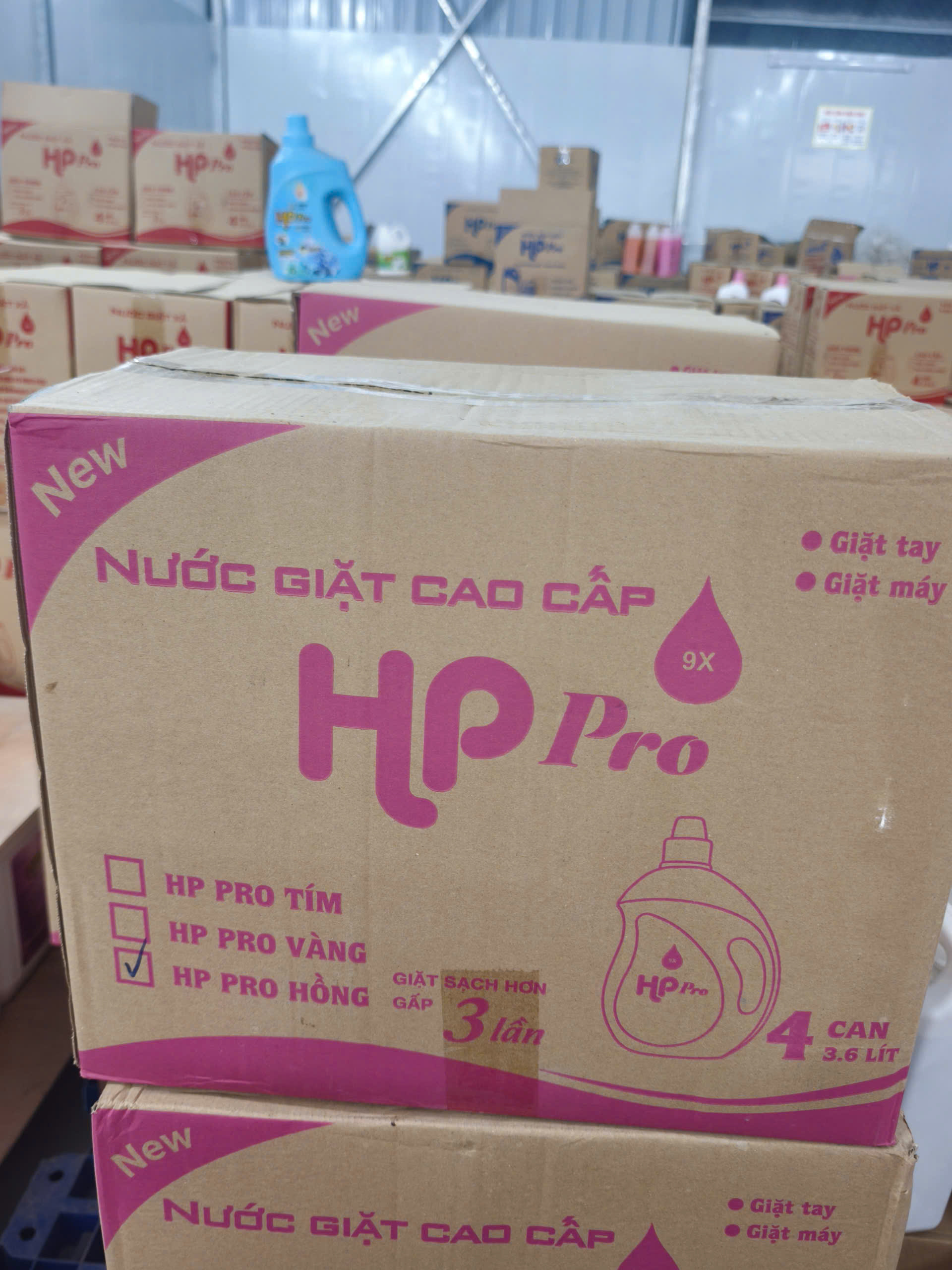 Nước giặt xả Cao cấp HP Pro (Tem Hồng) - Ảnh 6