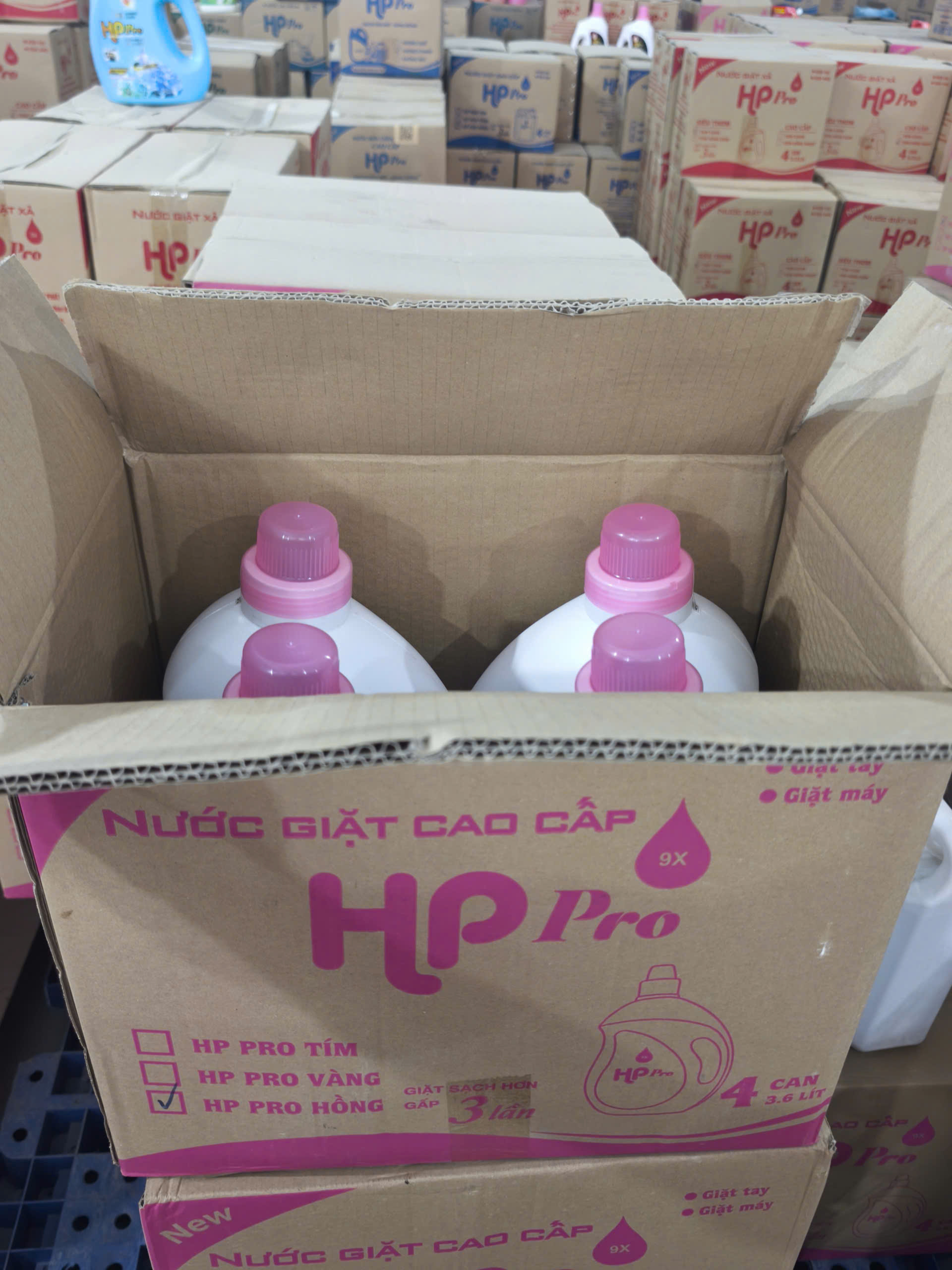 Nước giặt xả Cao cấp HP Pro (Tem Hồng) - Ảnh 8
