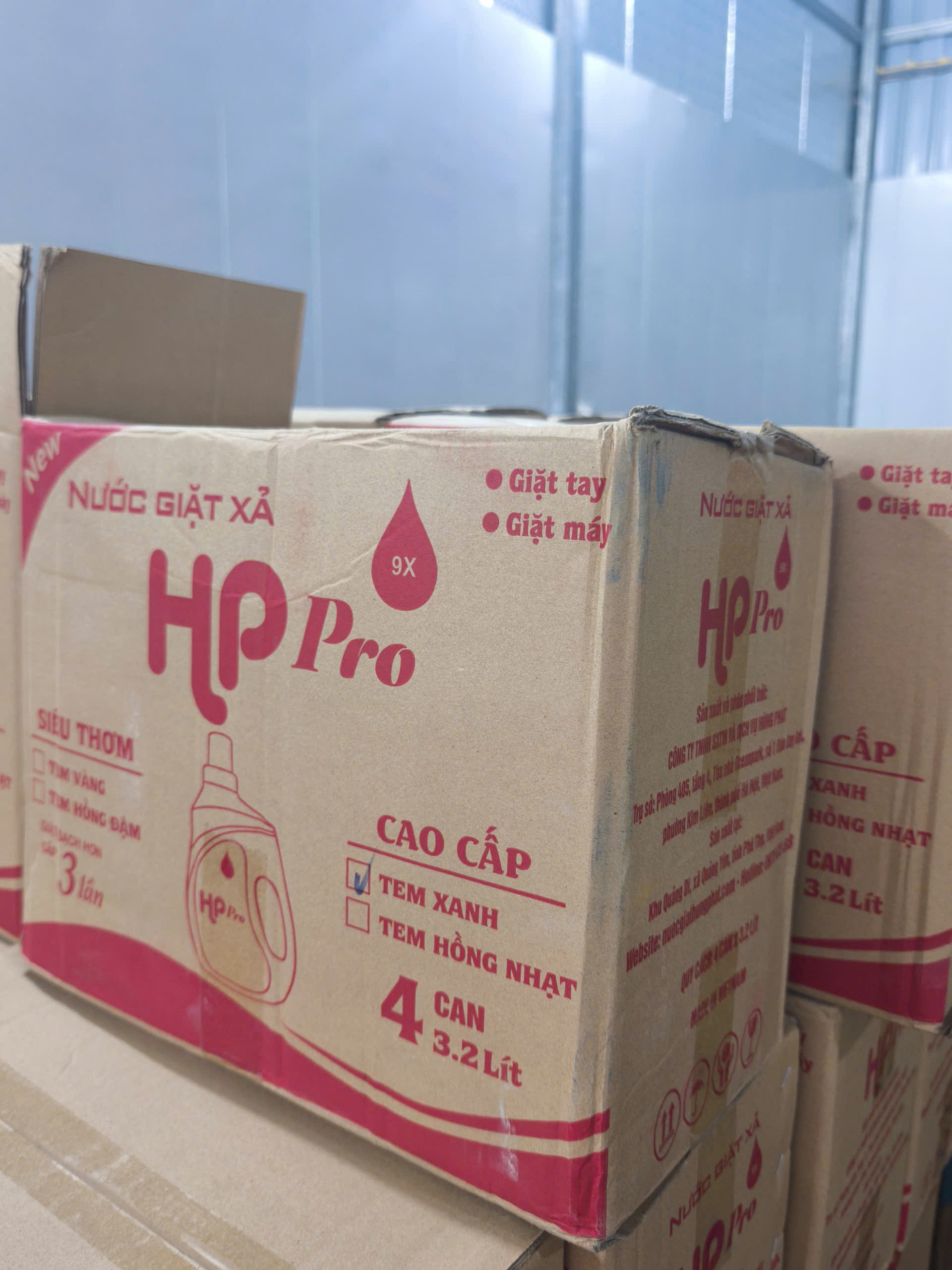 Nước giăt xả Cao cấp HP Pro (Tem Xanh) - Ảnh 4
