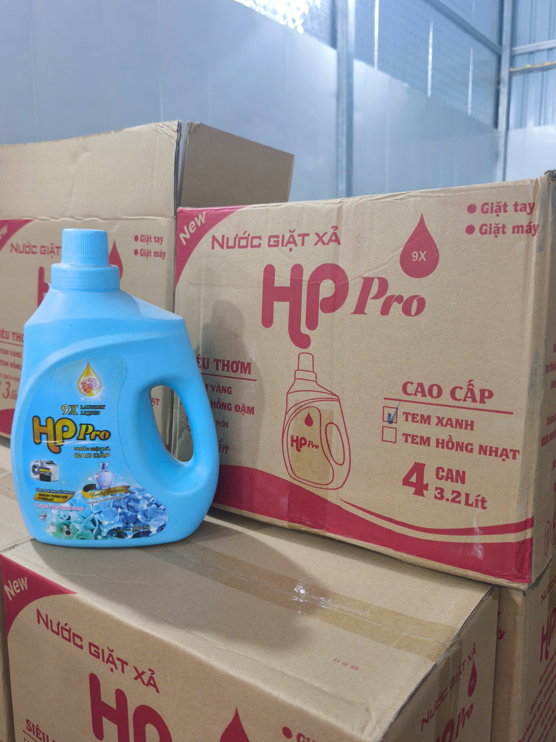 Nước giăt xả Cao cấp HP Pro (Tem Xanh) - Ảnh 3