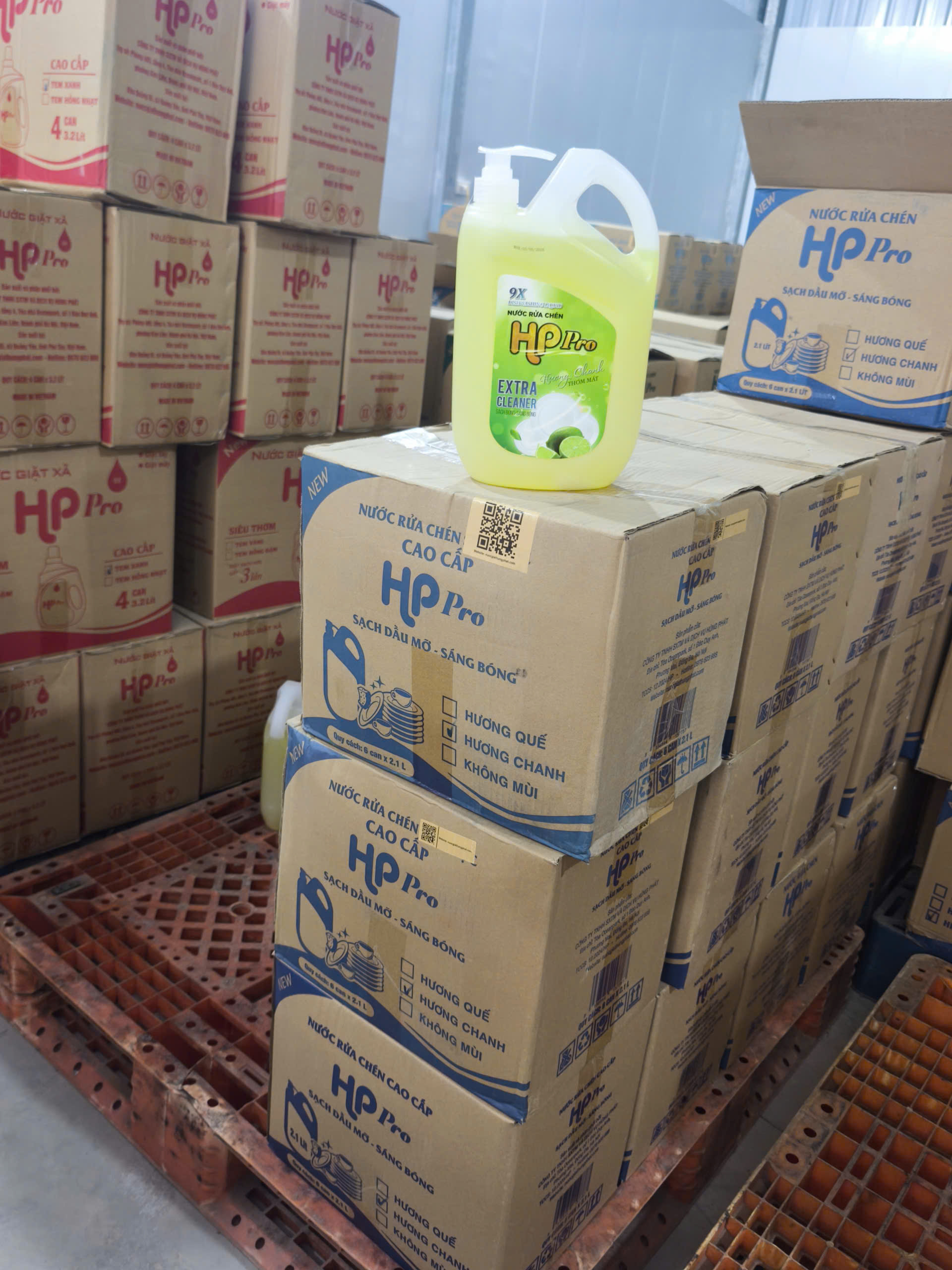 Nước rửa chén HP Pro Hương Chanh - Ảnh 2