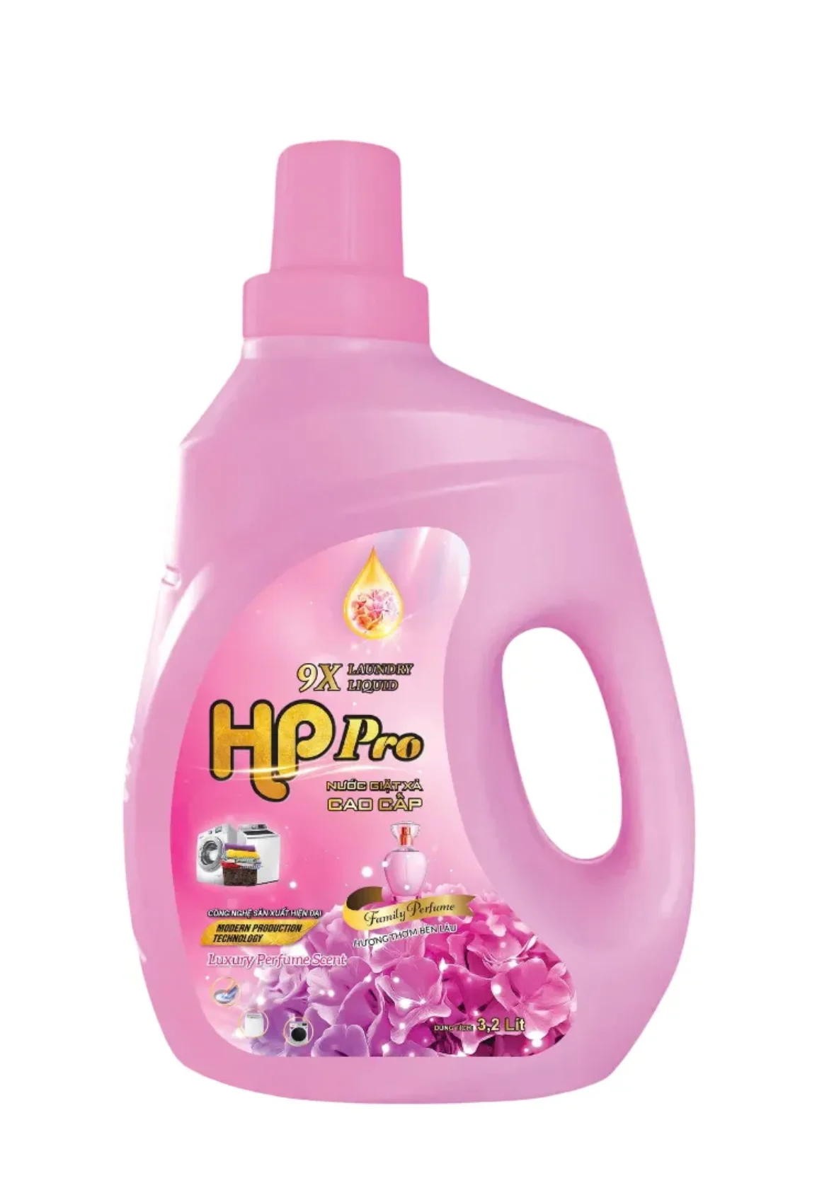 Nước giăt xả Cao cấp HP Pro (Tem Hồng nhạt)