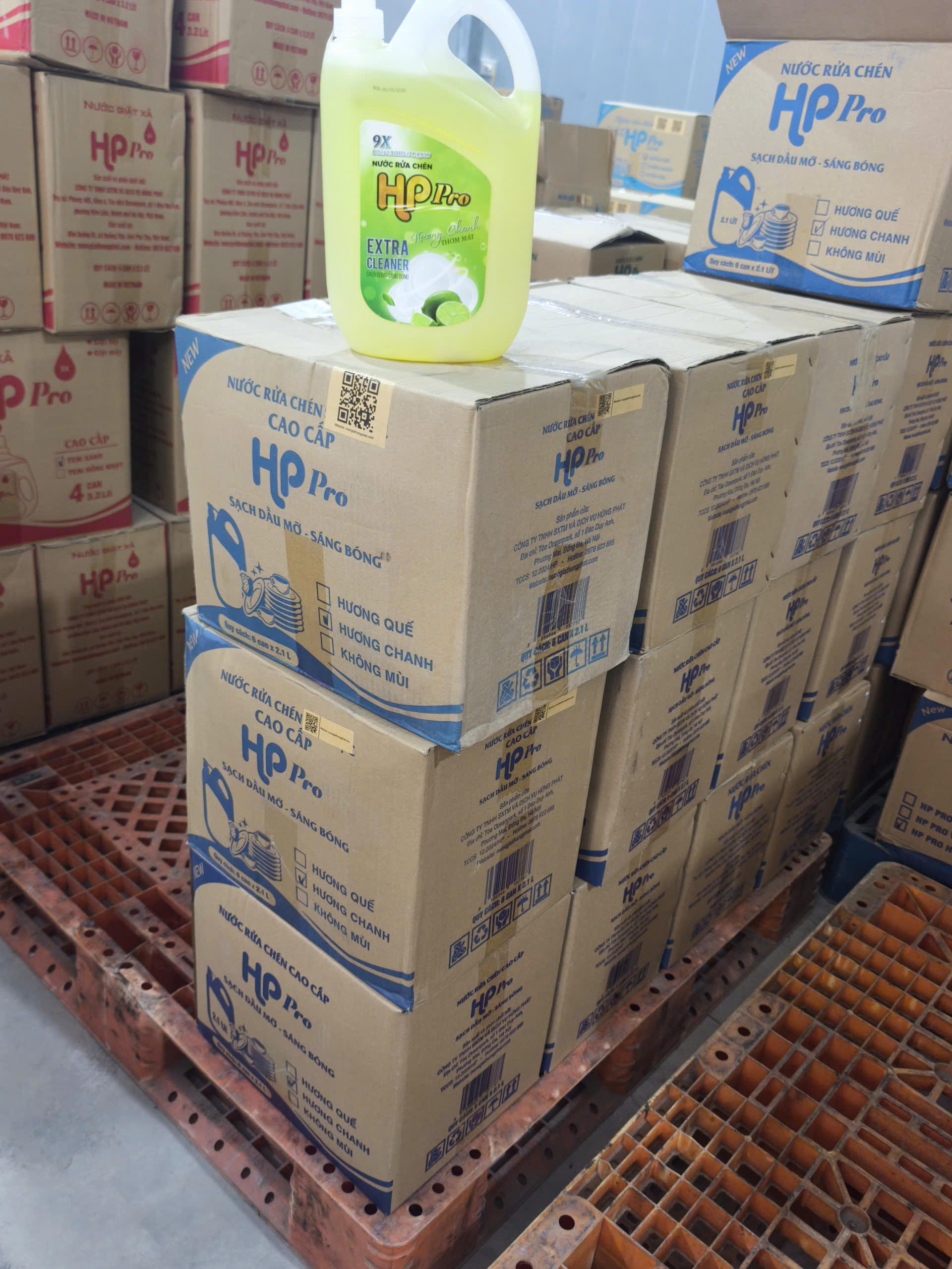 Nước rửa chén HP Pro Hương Chanh - Ảnh 5