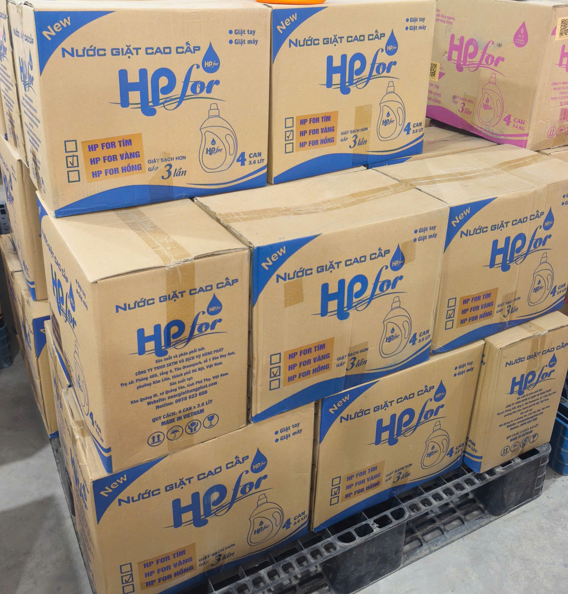 Nước Giặt Xả Cao Cấp HP For (Tem Vàng) - Ảnh 5
